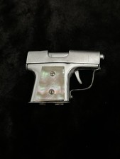 1940s to 1950s Novelty Gun Lighter Mother of Pearl Handle Made in Occupied Japan picture