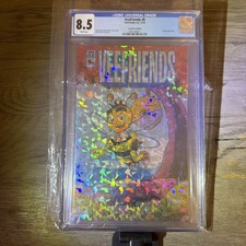 VeeFriends Comic Book #8 – Gary Bee Cracked Ice Variant (Limited /199) CGC 8.5 picture