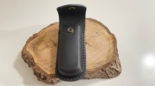 BUCK 110USA (Sheath Only) Black Leather Sheath - -Great Condition-- picture