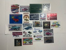 Vintage 2000s Car Show Metal Collectible Memorabilia Hot Rod Rock Roll Lot picture