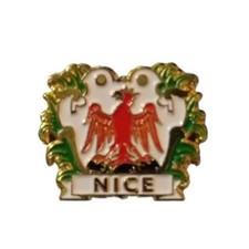 Nice France Coat of Arms Travel Souvenir Pin picture