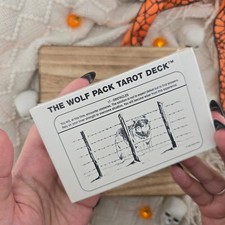 Wolf Pack Tarot Deck Cards 60 Card Complete Deck 1995 Vintage Robert Petro picture