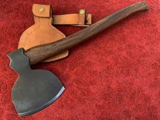Broad Head Axe - 5160 Spring Steel With Rosewood Handle & Sheath picture