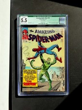 Amazing Spider-Man #20 CGC 5.5 FN Qualified 1st Scorpion 1965 Marvel Key BEAUTY picture