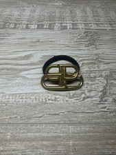 Balenciaga BB Logo Gold Hair Tie Hair Clip Women picture