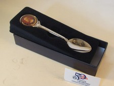 44th PRESIDENT OBAMA Logo On a 50 State Quarter Spoon Pennsylvania on Stem picture