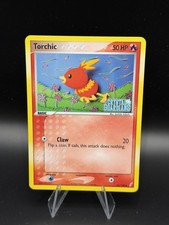 Torchic 65/100 EX Crystal Guardians Reverse Stamped Holo NM picture