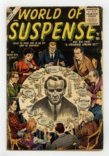 World of Suspense #1 GD 2.0 1956 picture