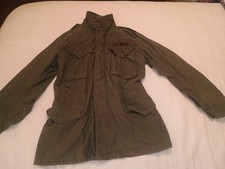 Vintage 1976 US Army M-65 Field Jacket Small Long So-Sew Styles OG-107 picture