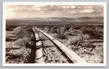RPPC - Desert Road, near 29 Palms, California - 1940s, Frashers, Unposted (Q68) picture