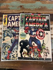 Marvel Comics Captain America #100 April Big Premiere Issue 1968 + #107 picture