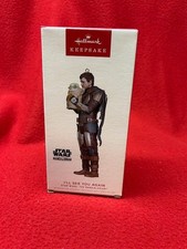 HALLMARK KEEPSAKE ORNAMENT 2022 STAR WARS I'LL SEE YOU AGAIN GROGU picture