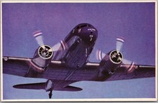 Vintage 1940s UNITED AIR LINES Advertising Postcard Mainliner Service / Unused picture