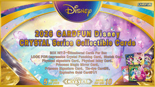 PRE-Sale 2026 CardFun Disney Crystal Series Trading Cards 10-Box Sealed Case picture
