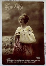 WWI 1919 US Army Soldiers Mail Bonne Année France Postcard-RMI/AEF Cancellations picture