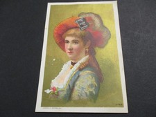 VINTAGE TRADE CARD BURDOCK BLOOD BITTERS WINTER&CUSHING PRINCETON ILLINOIS  picture