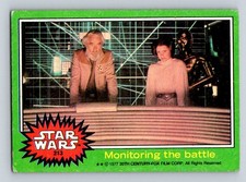 1977 Topps Star Wars #213 Monitoring the battle picture