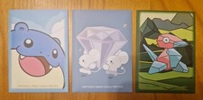 Pokemon Center TCG 3x Individual Sleeve bundle (Porygon, Spheal, Tandemaus) picture