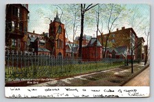 NYC Little Church Around the Corner Hugh C Leighton Postcard 1900s Posted picture