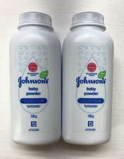 Johnson’s Baby Powder Original Pink Label 100g Lot of 2 New Sealed Exp 2029 picture