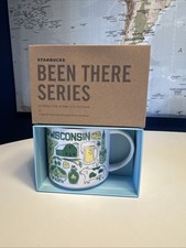 Starbucks Been There Series Wisconsin 14oz New In Box And SKU Coffee Mug picture