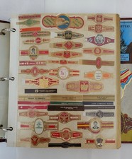 Large Collectible Cigar Band Album Collection - Various Brands & Themes picture