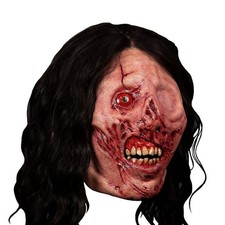 Terrifier 3 Victoria Mask Deluxe Overhead Latex Horror Costume Halloween Tinsley picture