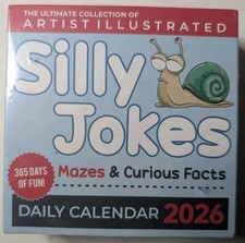 Offbeat Publishing Silly Jokes, Mazes & Curious Facts Daily Calendar 2026 picture