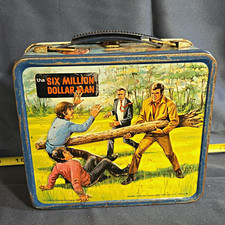 The Six Million Dollar Man Metal Lunchbox Collectible picture