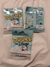 3 Disney Parks Ducks of Disney Series 1 Mystery Pin Pouches Sealed Authentic  picture