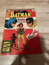 Batman #181 (DC Comics June 1966) Poster Intact- Stain On Bottom Pages picture