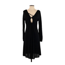 Moschino Cheap and Chic size small black Rayon dress keyhole detail Women’s picture