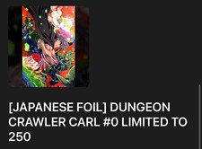 PRESALE Dungeon Crawler Carl #0 Kagurabachi homage Foil Limited to 250 NYCC picture