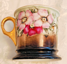 TRESSEMANES & VOGT Antique Victorian Limoges France Porcelain Shaving Mug picture