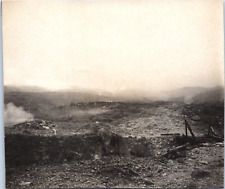 Indonesia, Java, Bandung, Papandayan Volcano, Vintage Print, ca.1900 Print picture