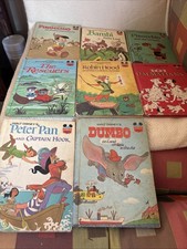 Lot Of 8 Vtg 1970’s Walt Disney Children’s Books Hardcover Good Condition picture