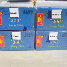 Topps 2024 Star Wars Topps 206 Wave 1 Sealed Trading Card Box 10 Cards..LOT OF 4 picture