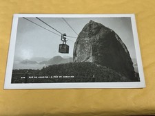 Rio de Janeiro Cable Car RPPC Sugar Loaf Mountain Pao De Assucar 1930’s picture