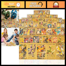55Pcs Gold Foil Collectible Card Set - Rare Cards for Fans, Kids & Collectors, N picture
