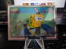Topps Chrome Spongebob The Pioneers Used To Ride These Babies For Miles Base picture