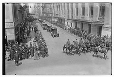 Photo:Joseph Hedges Choate Funeral Manhattan New York 1917 Procession picture