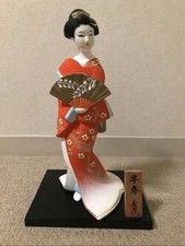 Vintage Japanese Hakata Ningyo Traditional Art Figurine Collectible picture