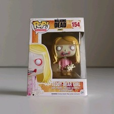 The Walking Dead Teddy Bear Girl Funko Pop Vinyl Figure 154 Vaulted Collect READ picture