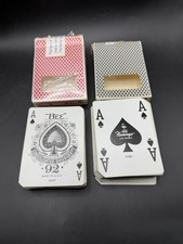 2 Decks Vintage Las Vegas Casino Playing Cards Golden Nugget Flamingo Bee picture