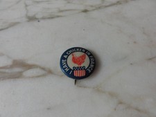 DAR Daughters American Revolution WWI Campain U.S.Pin I have Chicken in France picture
