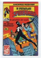 1984 MARVEL AMAZING SPIDER-MAN #252 & #253 1ST BLACK SUIT & ROSE RARE KEY DUTCH picture
