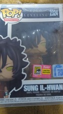 SUNG ILHWAN SOLO LEVELING 2026 SDCC FUNKO POP OFFICIAL CON STICKER MINT G2U picture