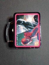 Vintage 2007 Marvel Spider-Man 3 Mini Metal Lunch Box Tin Movie Promotional 🕷️ picture