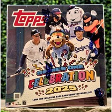 2025 Topps Series 1 Baseball Celebration Mega Box MLB Factory 224 Cards ~ SEALED picture