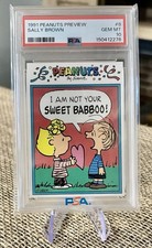 1991 Peanuts Preview Sally Brown PSA 10 Charlie Brown Lucy Schulz Linus Vintage picture
